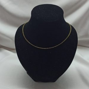 cadena plata chapada