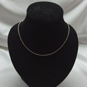 cadena de plata